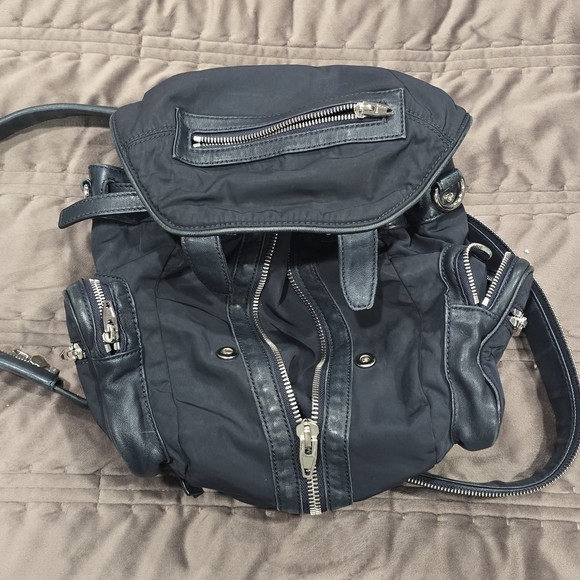 Alexander Wang Nylon Leather Backpack – Black – Authentic - Picture 2 of 6